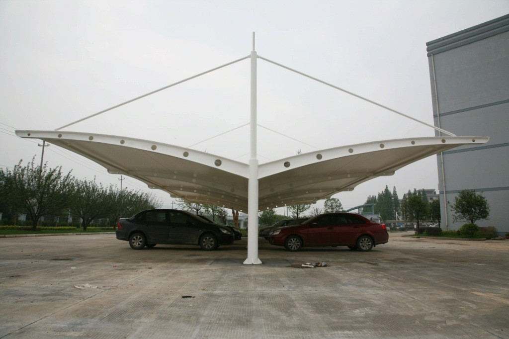 膜結構車棚的設計應用