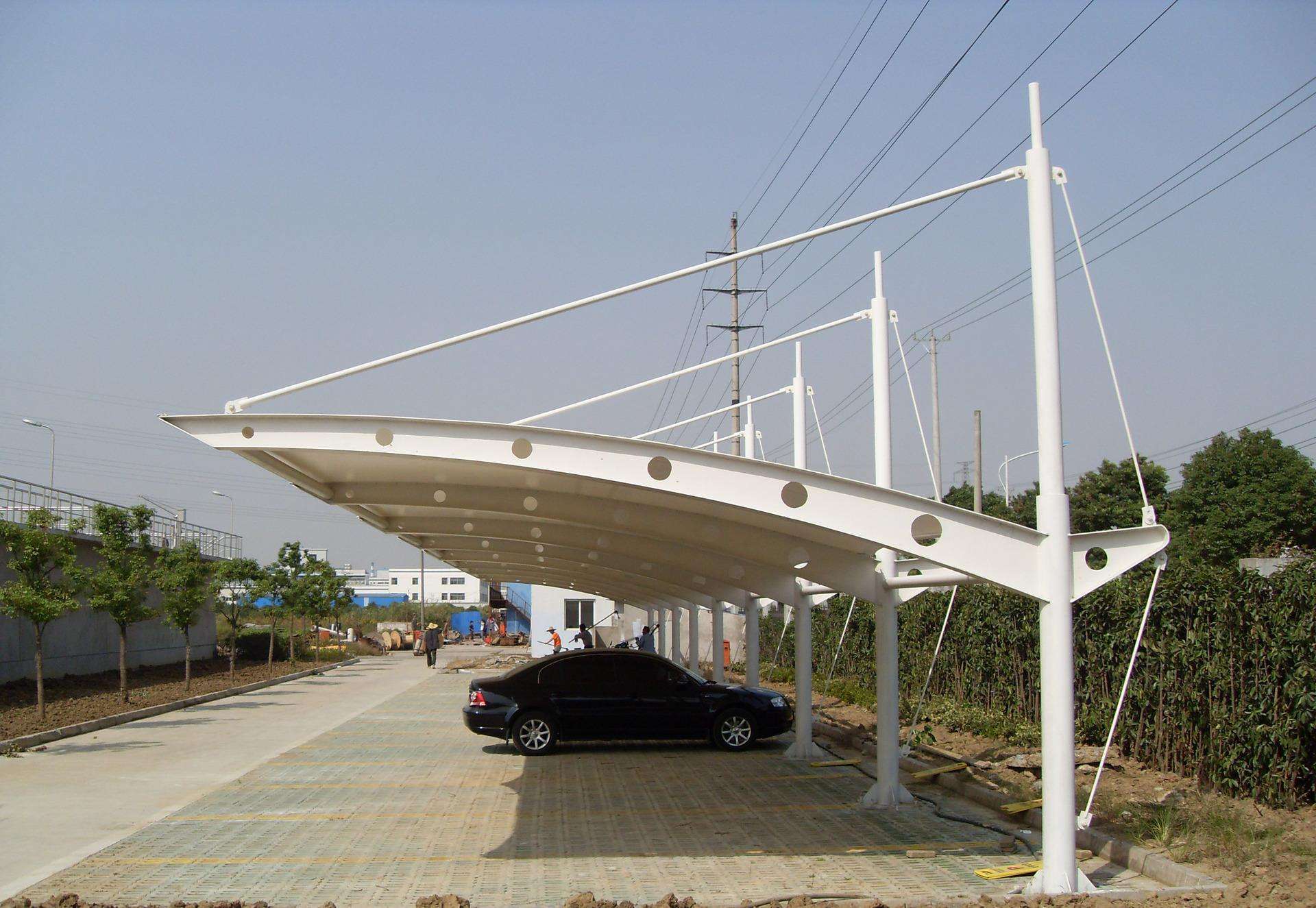 膜結構車棚建設需要注意哪些事項？