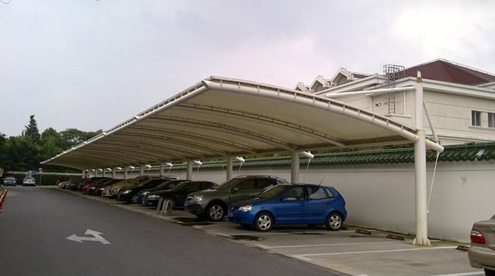 張拉膜車棚